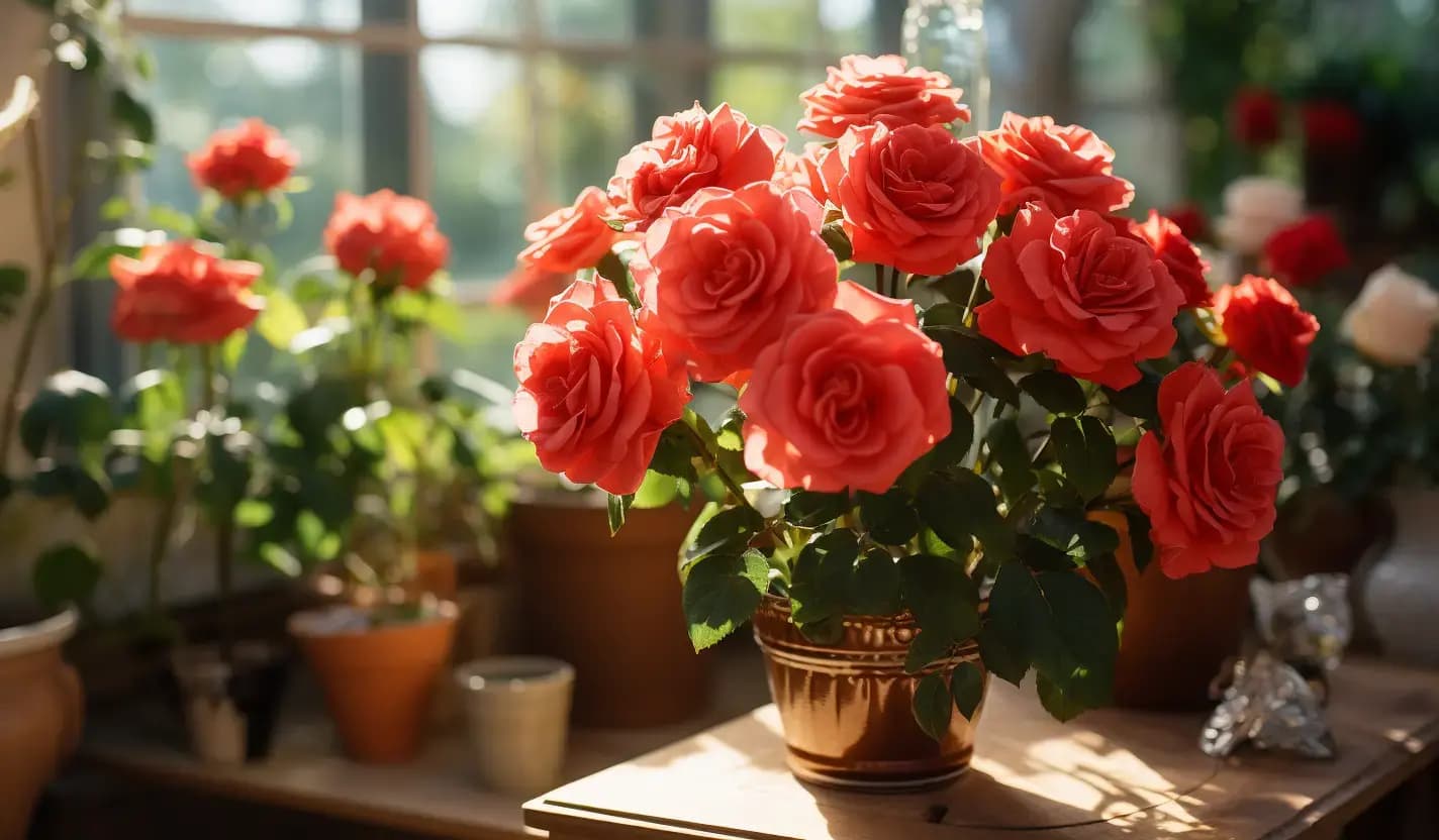 Floral image for Flower shop online store or Floral e-commerce website gallery
