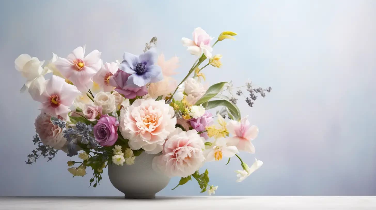 Floral image for Flower shop online store or Floral e-commerce website gallery