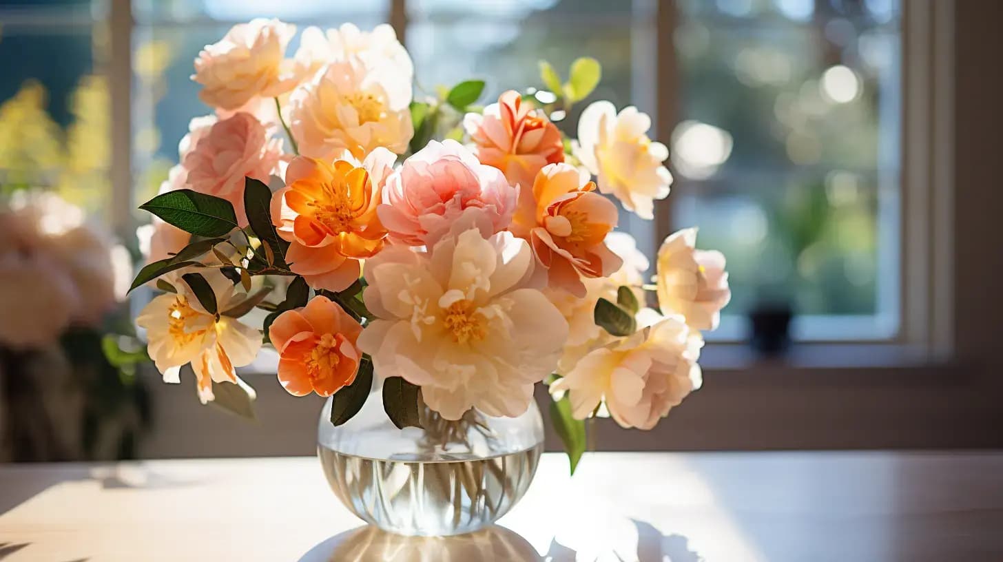 Floral image for Flower shop online store or Floral e-commerce website gallery