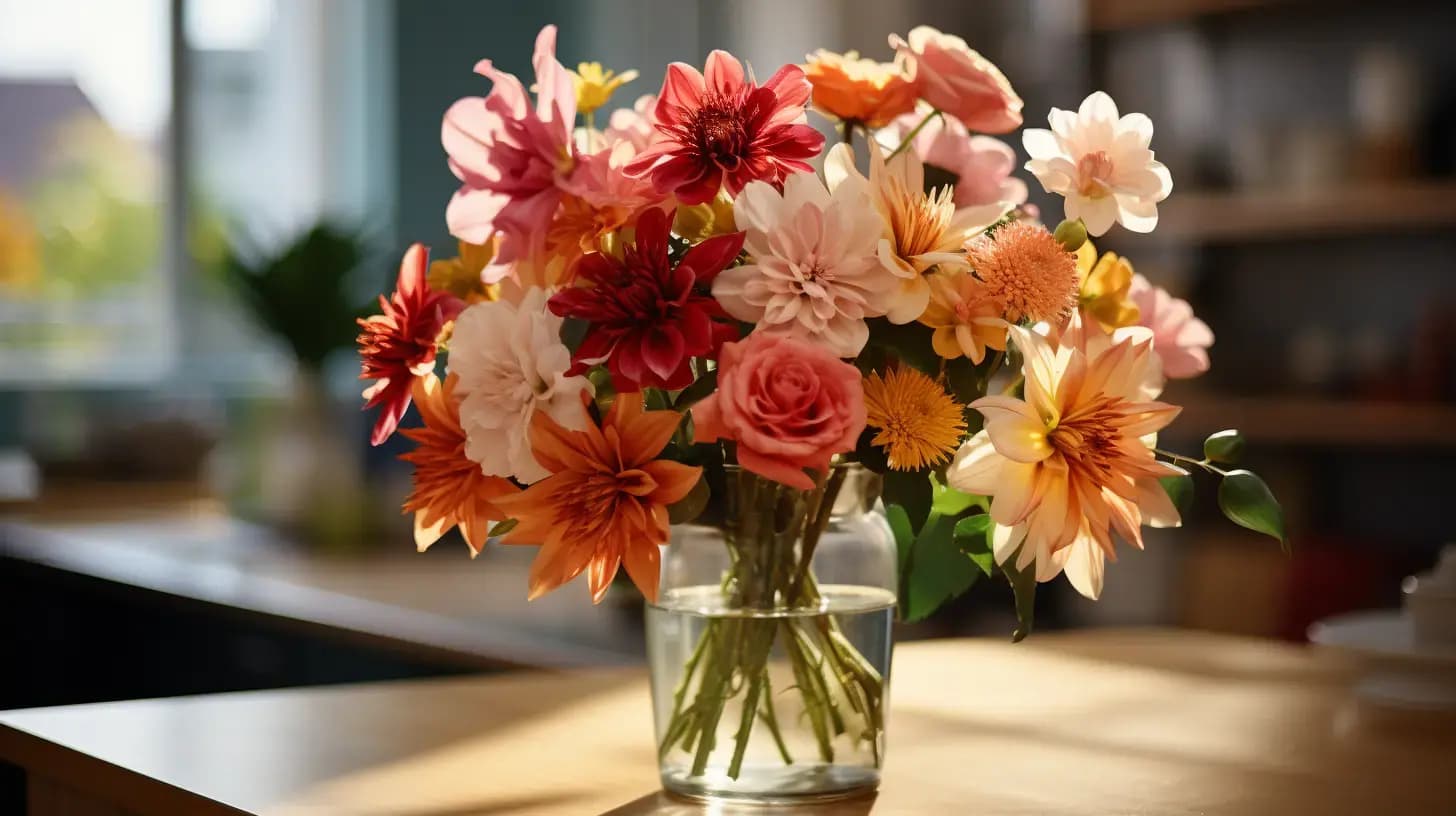 Floral image for Flower shop online store or Floral e-commerce website gallery