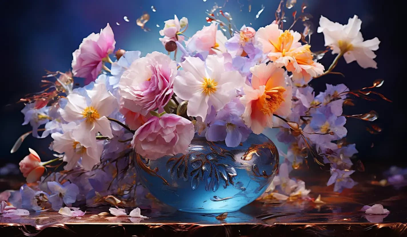 Floral image for Flower shop online store or Floral e-commerce website gallery