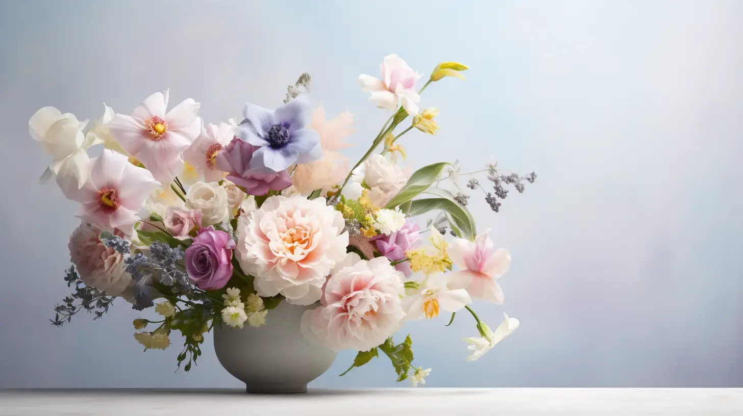 Floral image for Flower shop online store or Floral e-commerce website gallery