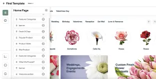 Best floral website templates and innovative website design features for florists